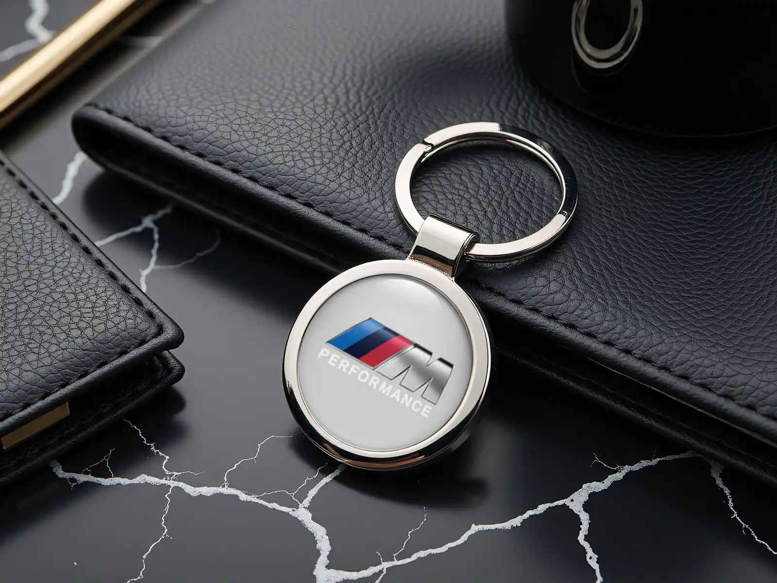 BMW Auto Key Chain Metallic Minimal Edition